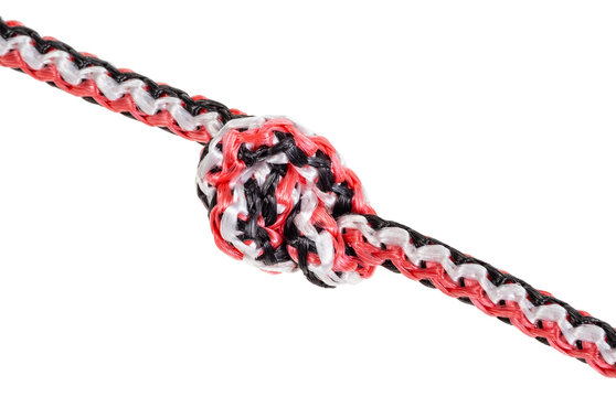 deadeye knot tied on synthetic rope