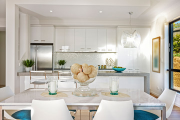 A cool dining setting