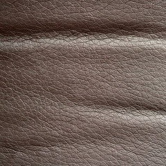 texture of crumpled leather brown with streaks