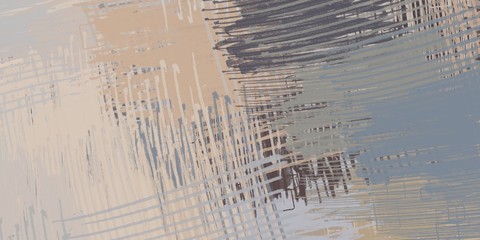 Artistic sketch backdrop material. Abstract geometric pattern. Chaos and random. Modern art drawing painting. 2d illustration. Digital texture wallpaper.