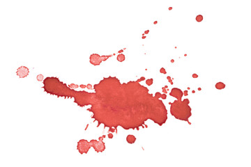 red stain paint splatter paint spray watercolor element