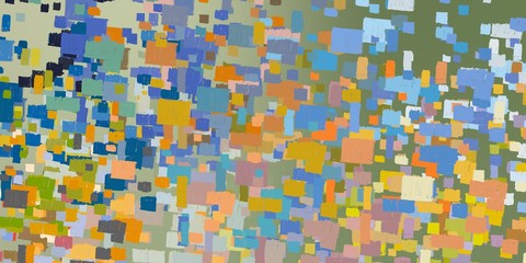 Artistic sketch backdrop material. Abstract geometric pattern. Chaos and random. Modern art drawing painting. 2d illustration. Digital texture wallpaper. 