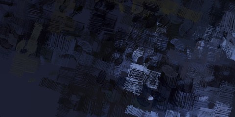 Artistic sketch backdrop material. Abstract geometric pattern. Chaos and random. Modern art drawing painting. 2d illustration. Digital texture wallpaper. 