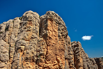 Rock Formation near Penyarroya de Tastavins village