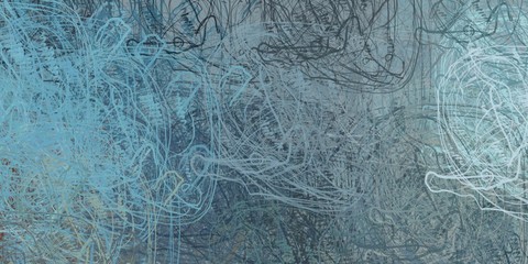 Artistic sketch backdrop material. Abstract geometric pattern. Chaos and random. Modern art drawing painting. 2d illustration. Digital texture wallpaper. 