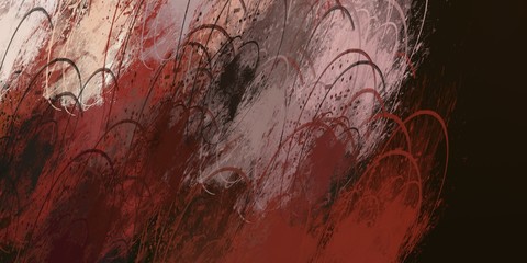 Artistic sketch backdrop material. Abstract geometric pattern. Chaos and random. Modern art drawing painting. 2d illustration. Digital texture wallpaper. 