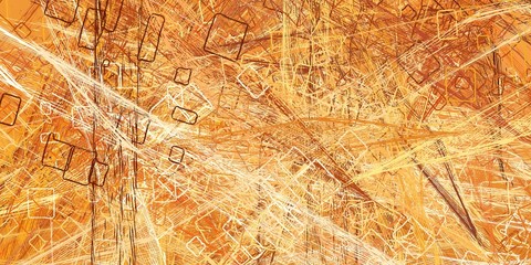 Artistic sketch backdrop material. Abstract geometric pattern. Chaos and random. Modern art drawing painting. 2d illustration. Digital texture wallpaper. 