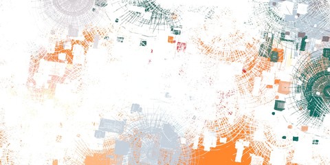 Artistic sketch backdrop material. Abstract geometric pattern. Chaos and random. Modern art drawing painting. 2d illustration. Digital texture wallpaper. 