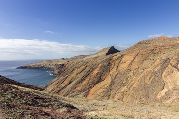 Views of Ponta do Saint Lorenzo in Madeira (Portugal)