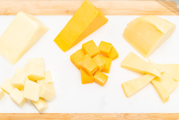 Variety of Cheese