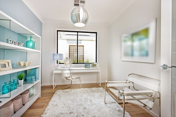 A compact reading room