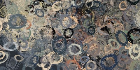 Artistic sketch backdrop material. Abstract geometric pattern. Chaos and random. Modern art drawing painting. 2d illustration. Digital texture wallpaper.