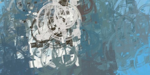 Artistic sketch backdrop material. Abstract geometric pattern. Chaos and random. Modern art drawing painting. 2d illustration. Digital texture wallpaper. 