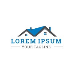 real estate house simple logo