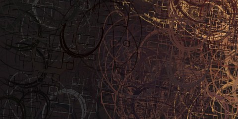 Artistic sketch backdrop material. Abstract geometric pattern. Chaos and random. Modern art drawing painting. 2d illustration. Digital texture wallpaper.