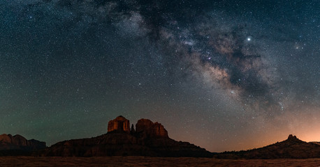 Milky Way Cathedral Rock