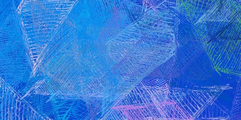 Artistic sketch backdrop material. Abstract geometric pattern. Chaos and random. Modern art drawing painting. 2d illustration. Digital texture wallpaper. 