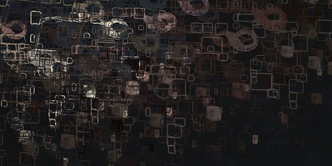 Artistic sketch backdrop material. Abstract geometric pattern. Chaos and random. Modern art drawing painting. 2d illustration. Digital texture wallpaper.