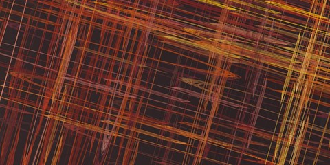 Artistic sketch backdrop material. Abstract geometric pattern. Chaos and random. Modern art drawing painting. 2d illustration. Digital texture wallpaper. 