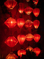 Lanterns in the Ancient Town of Hoi An, Vietnam 
