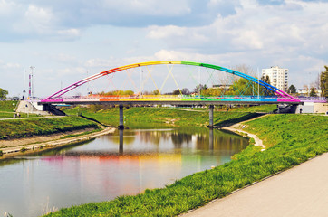 Fototapeta na wymiar Bridge in the Park
