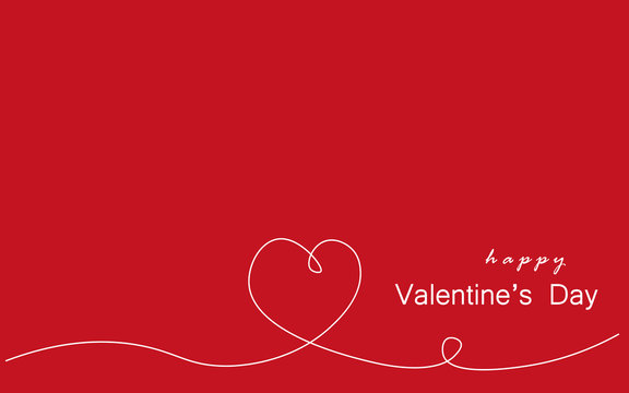 Heart vector background or card, valentines day love design, vector illustration