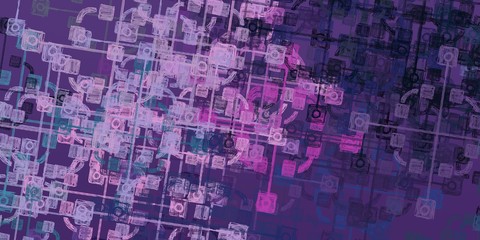 Artistic sketch backdrop material. Abstract geometric pattern. Chaos and random. Modern art drawing painting. 2d illustration. Digital texture wallpaper. 