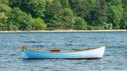 Naklejka na ściany i meble Fishing boat in the Baltic Sea