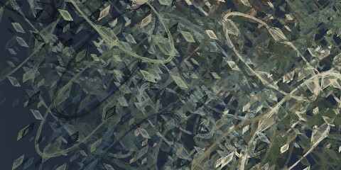 Artistic sketch backdrop material. Abstract geometric pattern. Chaos and random. Modern art drawing painting. 2d illustration. Digital texture wallpaper. 