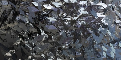 Artistic sketch backdrop material. Abstract geometric pattern. Chaos and random. Modern art drawing painting. 2d illustration. Digital texture wallpaper. 