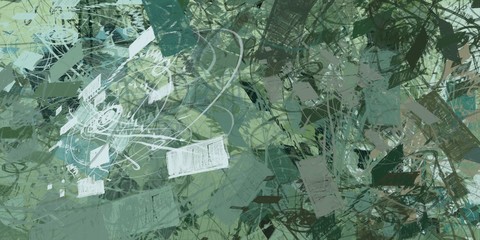 Artistic sketch backdrop material. Abstract geometric pattern. Chaos and random. Modern art drawing painting. 2d illustration. Digital texture wallpaper. 