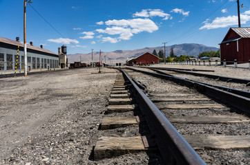 Fototapeta na wymiar Ely Rail Yard