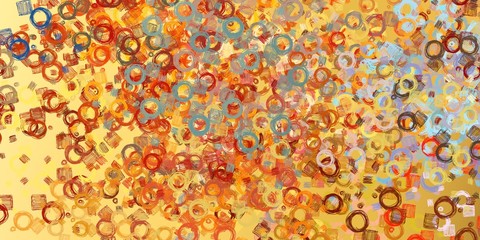 Artistic sketch backdrop material. Abstract geometric pattern. Chaos and random. Modern art drawing painting. 2d illustration. Digital texture wallpaper.