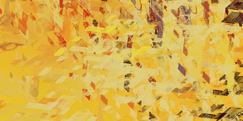 Artistic sketch backdrop material. Abstract geometric pattern. Chaos and random. Modern art drawing painting. 2d illustration. Digital texture wallpaper. 