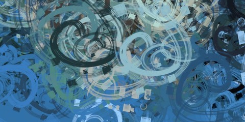 Artistic sketch backdrop material. Abstract geometric pattern. Chaos and random. Modern art drawing painting. 2d illustration. Digital texture wallpaper. 