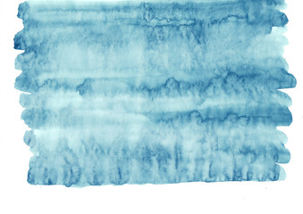 Watercolor Wet Background. Blue .Watercolor abstract background. Hand painted watercolor background. Watercolor wash. Abstract painting. Watercolor wash.