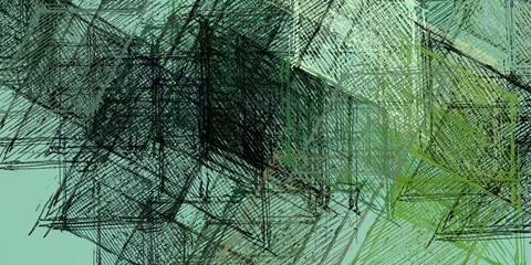 Artistic sketch backdrop material. Abstract geometric pattern. Chaos and random. Modern art drawing painting. 2d illustration. Digital texture wallpaper. 