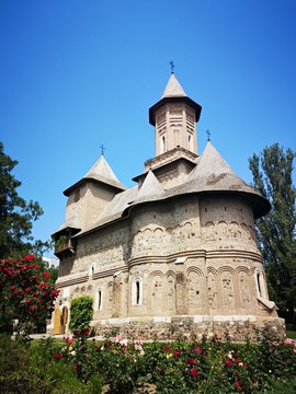 Old Sfanta Precista fortified church, in Galati, Romania - built between 1643 and 1647, is an  historical monument 