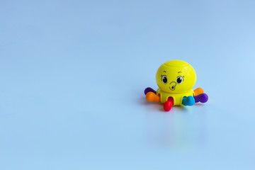 Multicolored plastic toy