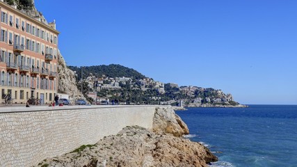 Fototapeta na wymiar Nice, côte d'Azur, Riviera 