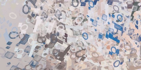 Artistic sketch backdrop material. Abstract geometric pattern. Chaos and random. Modern art drawing painting. 2d illustration. Digital texture wallpaper. 