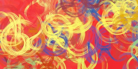 Abstract illustration. Digital painting. Modern art.
