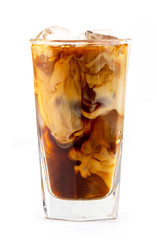 iced coffee with milk