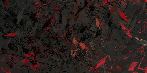 Abstract modern painting. Digital art illustration. Artistic abstraction.