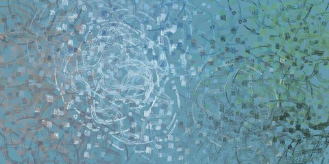 Abstract modern painting. Digital art illustration. Artistic abstraction.