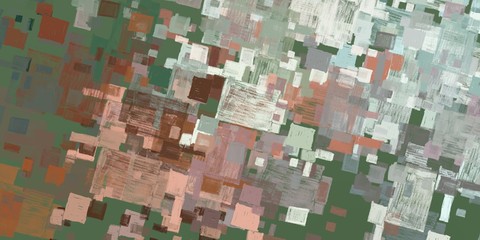 Abstract modern painting. Digital art illustration. Artistic abstraction.
