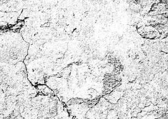 Grunge distress vector illustration with concrete texture. Black and white background. Natural materials, stones, asphalt, marble, plaster.