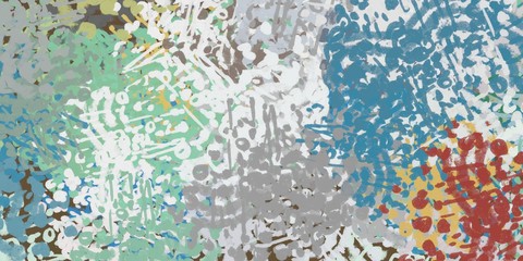 Abstract painting. Artistic canvas. 2d illustration.