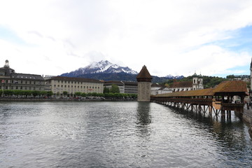 Paisaje en Lucerna (Suiza)
