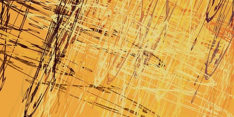 Modern abstract artwork. 2d illustration.